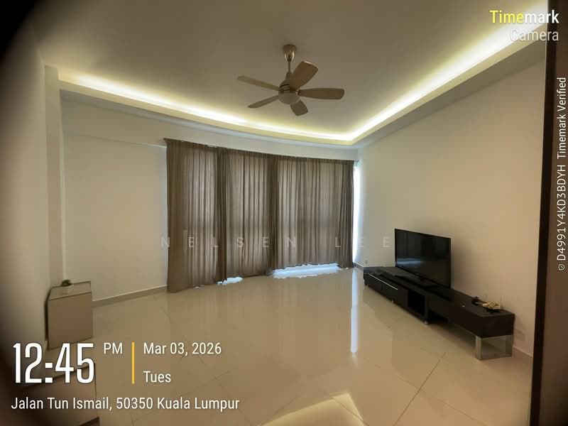 Servis Apartment untuk Disewa di Regalia Residence - Nelsen Lee - Living Room - PropertyGuru.com.my