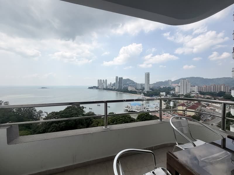 Condominium for Rent at Marina Tower (Ratu Mutiara) - Weng Sern - Balcony - PropertyGuru.com.my