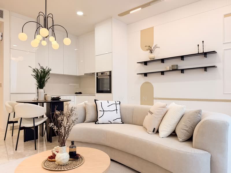 Service Residence for Rent at SO Sofitel Kuala Lumpur Residences - Mico Wong - Living Room - PropertyGuru.com.my