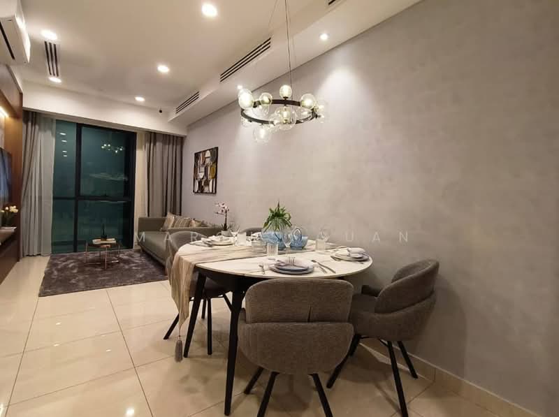 Servis Apartment untuk Dijual di Times Square 2 - Marcus Guan - Living Room - PropertyGuru.com.my