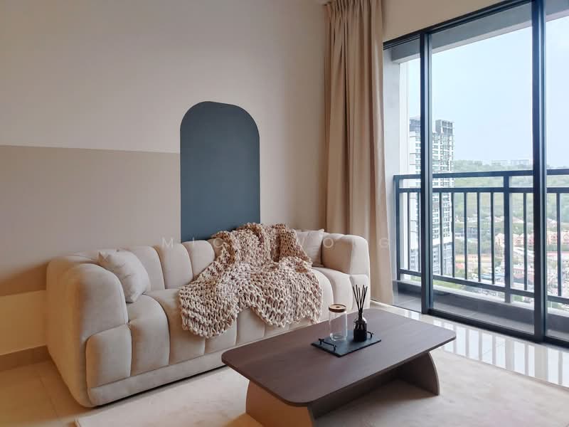 Condominium for Rent at Platinum Arena - Mico Wong - Living Room - PropertyGuru.com.my