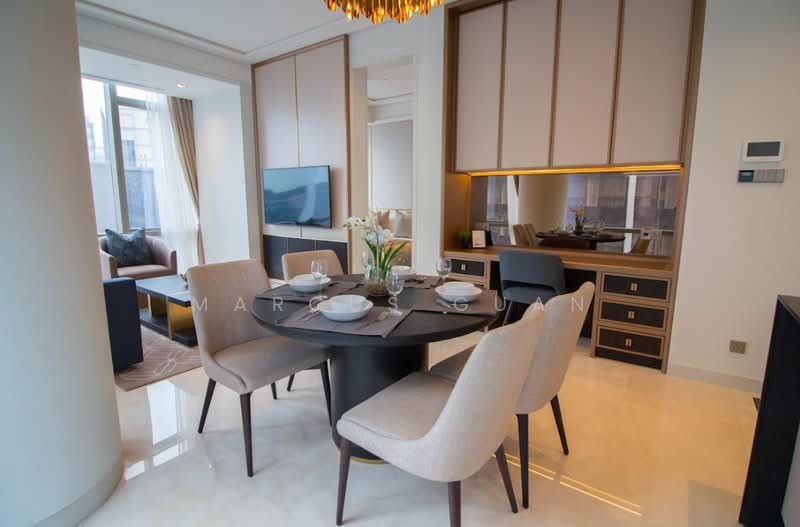 Servis Apartment untuk Dijual di Pavilion Suites - Marcus Guan - Living Room - PropertyGuru.com.my