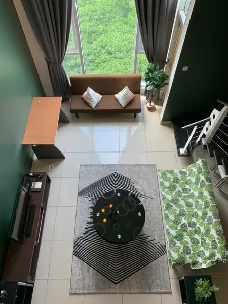 Servis Apartment untuk Disewa di The Scott Garden SOHO - Daniel Teh - Living Room - PropertyGuru.com.my