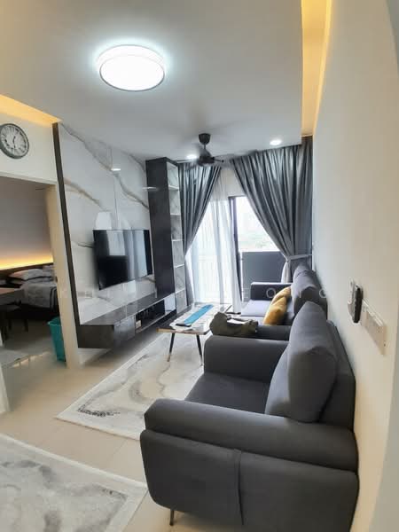 Kondominium untuk Disewa di Sky Awani Residensi 5 - Kelvin Leong - Living Room - PropertyGuru.com.my