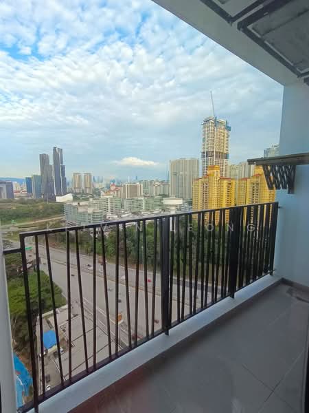 Kondominium untuk Disewa di Residensi Dutamas Dahlia - Kelvin Leong - Balcony - PropertyGuru.com.my