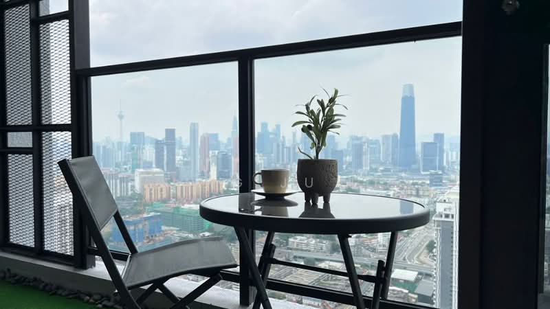 Servis Apartment untuk Disewa di Trion @ KL - Ming Ju Li - Balcony - PropertyGuru.com.my