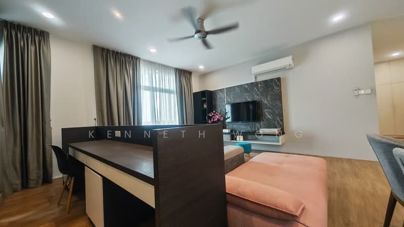 Condominium for Sale at The Fifth Ryegates - Kenneth Wong - Living Room - PropertyGuru.com.my