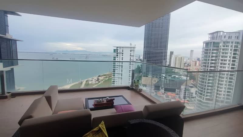 Kondominium untuk Dijual di Setia V Residences - Mike Kheoh - Balcony - PropertyGuru.com.my