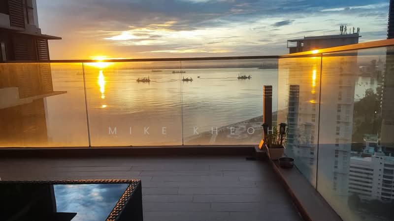 Kondominium untuk Dijual di Setia V Residences - Mike Kheoh - Balcony - PropertyGuru.com.my