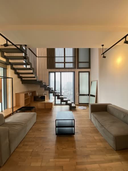 Kondominium untuk Disewa di Twy Duplex Condos - Mico Wong - Living Room - PropertyGuru.com.my