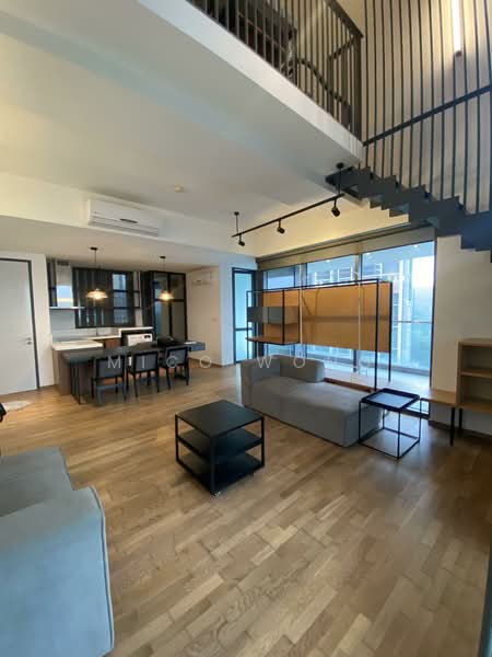 Kondominium untuk Disewa di Twy Duplex Condos - Mico Wong - Living Room - PropertyGuru.com.my
