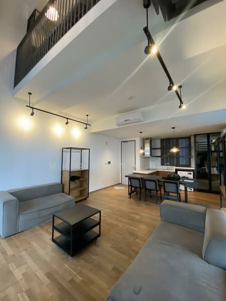 Kondominium untuk Disewa di Twy Duplex Condos - Mico Wong - Living Room - PropertyGuru.com.my
