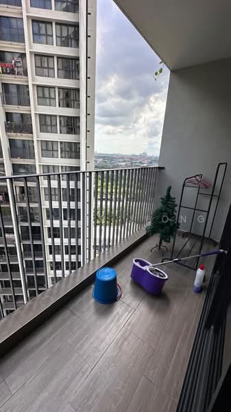 Kediaman Servis untuk Dijual di Geo Bukit Rimau - Esther Leong - Balcony - PropertyGuru.com.my