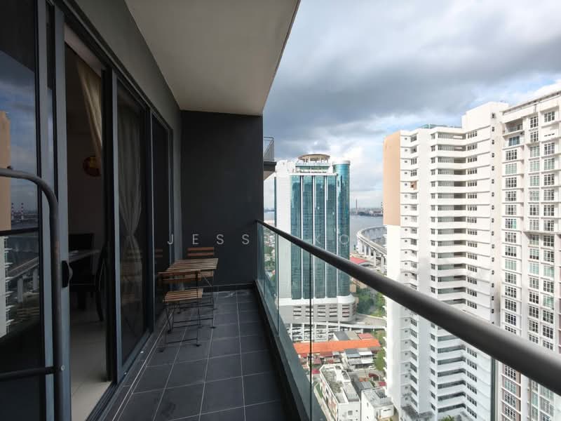 Service Residence for Rent at V@SUMMERPLACE - Jessy Koh - Balcony - PropertyGuru.com.my