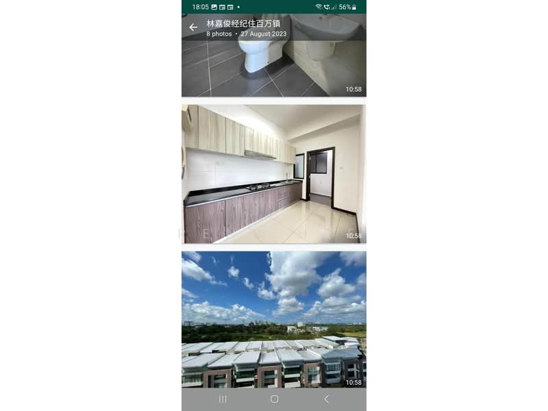 Servis Apartment untuk Dijual di Molek Regency - Reny Hee - Bathroom - PropertyGuru.com.my