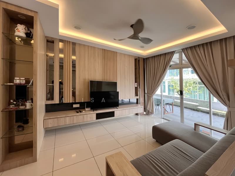 Kondominium untuk Disewa di The Seed Taman Sutera Utama - Alisa Liang - Living Room - PropertyGuru.com.my