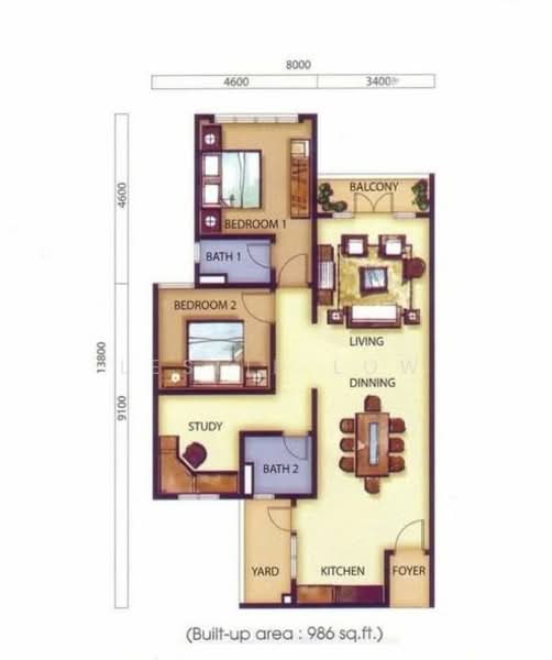 Kondominium untuk Dijual di One Damansara - Leslie Low - PropertyGuru.com.my