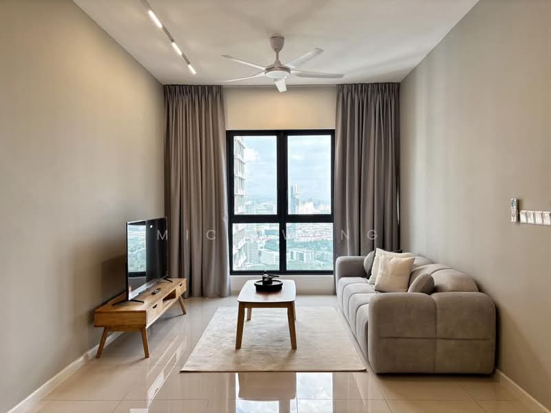 Service Residence for Rent at Sunway Belfield - Mico Wong - Living Room - PropertyGuru.com.my