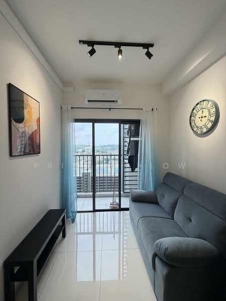 Service Residence for Rent at One Equine - Pristine Low - Living Room - PropertyGuru.com.my