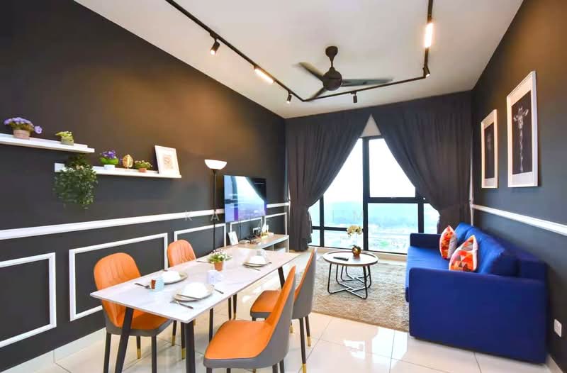Servis Apartment untuk Dijual di Southkey Mosaic - Karl Lim - Living Room - PropertyGuru.com.my