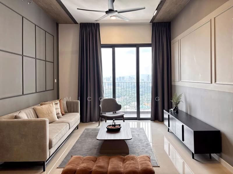 Service Residence for Rent at Sunway Belfield - Mico Wong - Living Room - PropertyGuru.com.my