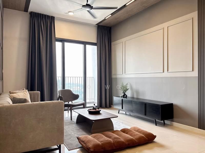 Service Residence for Rent at Sunway Belfield - Mico Wong - Living Room - PropertyGuru.com.my