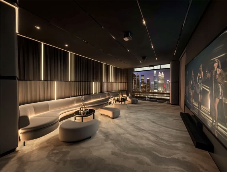 Servis Apartment untuk Dijual di Centrix The Station KLCC - Emily Lim - Living Room - PropertyGuru.com.my