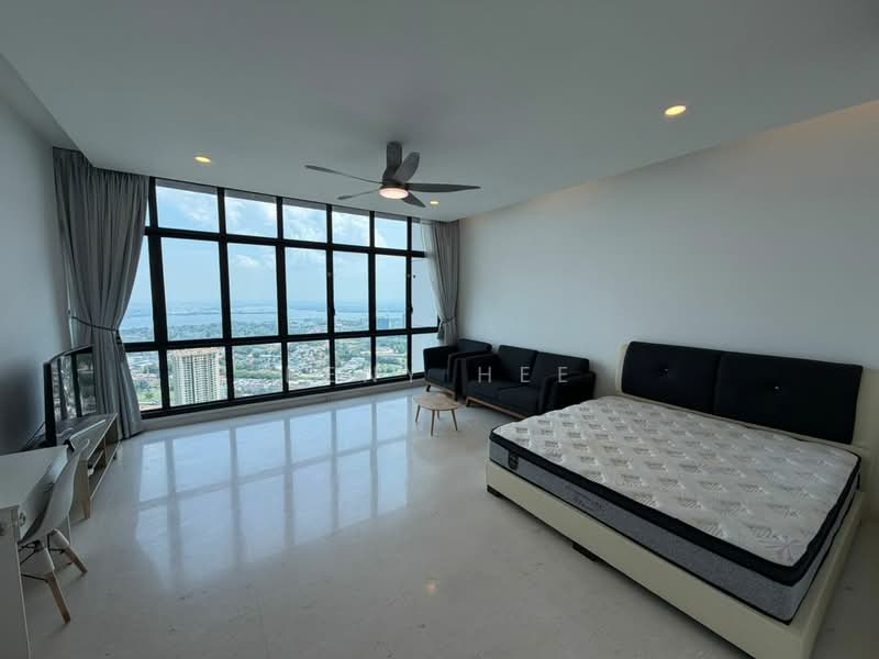 Servis Apartment untuk Disewa di Setia Sky 88 - Reny Hee - Living Room - PropertyGuru.com.my