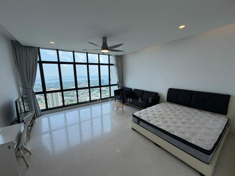 Servis Apartment untuk Disewa di Setia Sky 88 - Reny Hee - Living Room - PropertyGuru.com.my