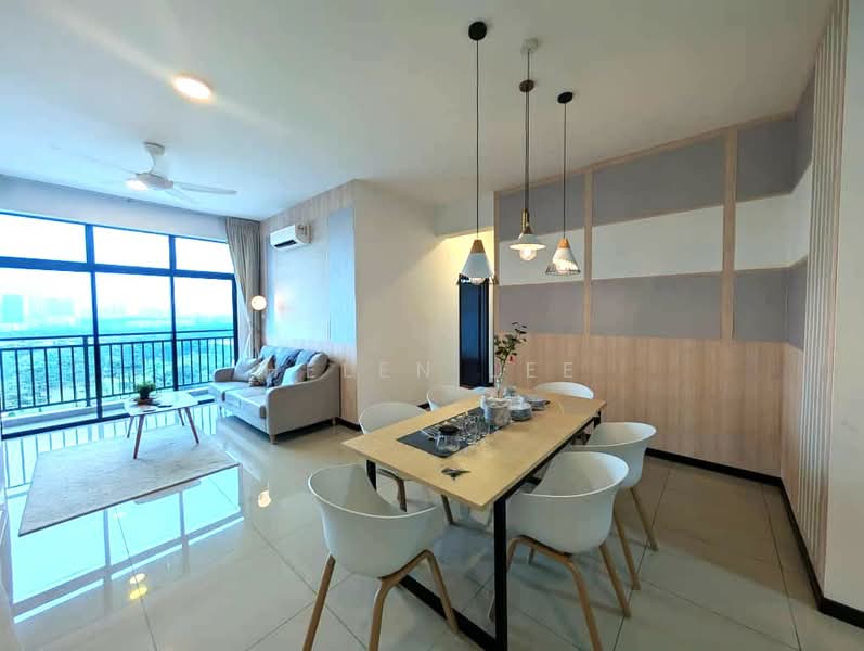Servis Apartment untuk Dijual di Molek Regency - Helen Lee - Living Room - PropertyGuru.com.my