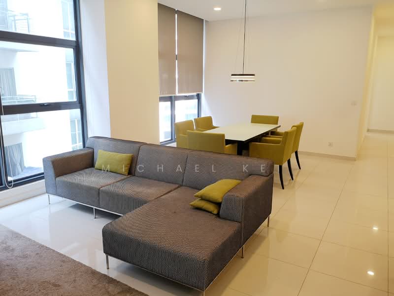 Kondominium untuk Disewa di Mirage Residence - Michael Kei - Living Room - PropertyGuru.com.my