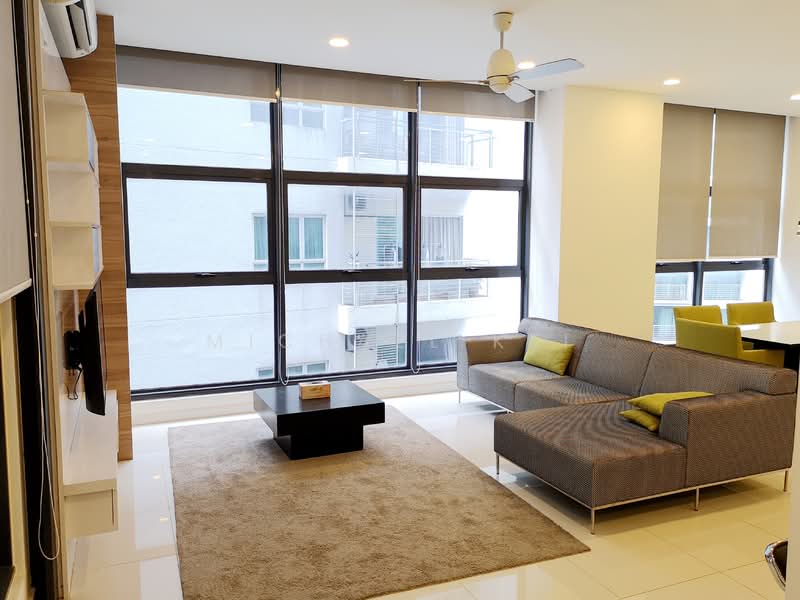 Kondominium untuk Disewa di Mirage Residence - Michael Kei - Living Room - PropertyGuru.com.my