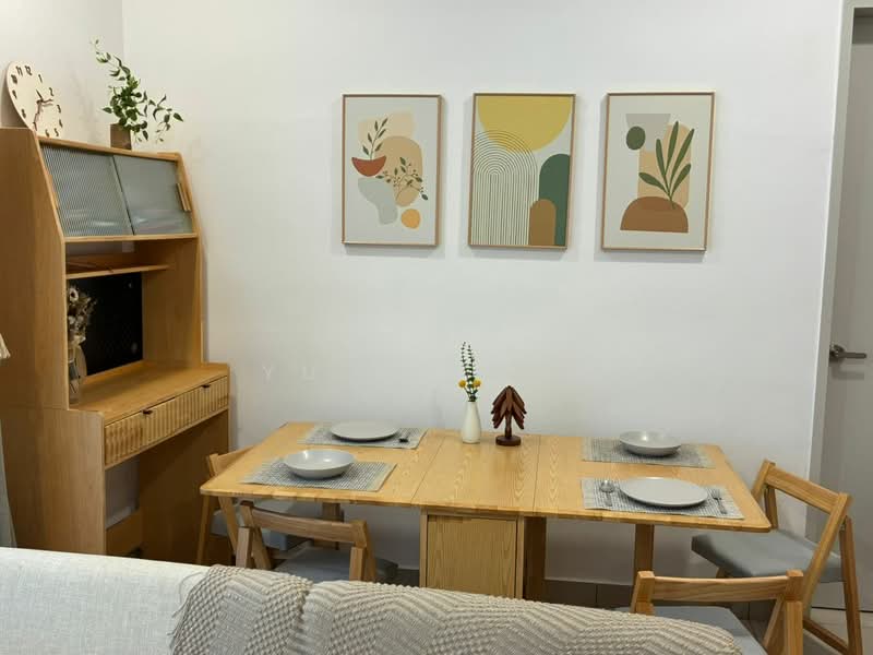 Servis Apartment untuk Disewa di Trion 2 @ KL - Yu Kelwis - Dining Room - PropertyGuru.com.my