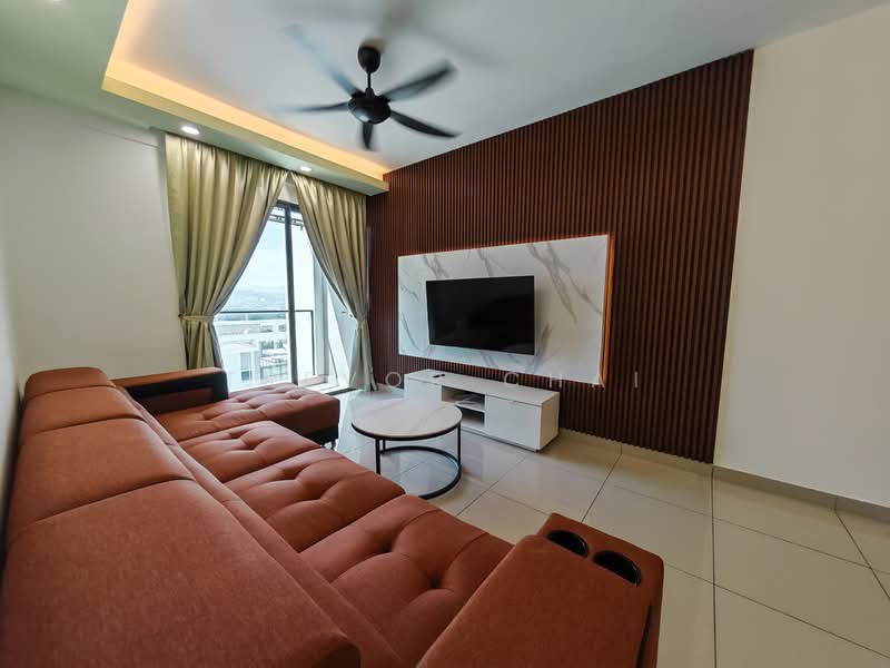 Servis Apartment untuk Disewa di Akasa - Trevor Chai - Living Room - PropertyGuru.com.my