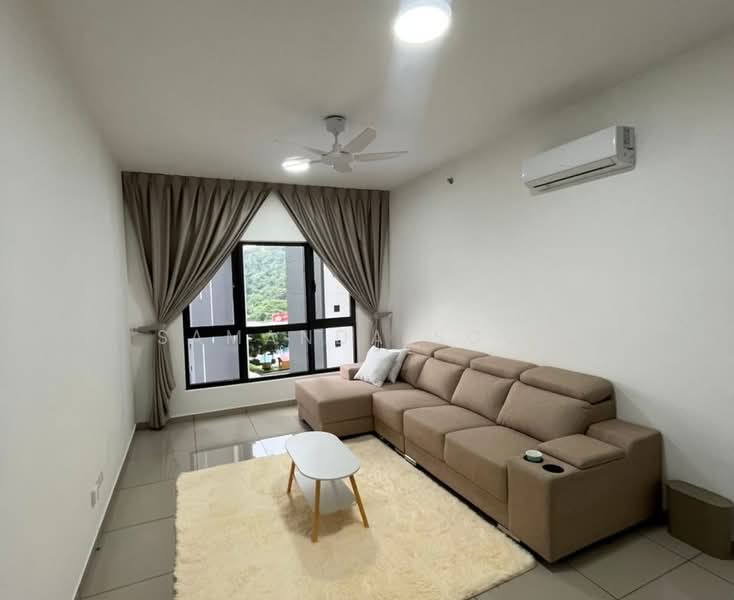 Service Residence for Rent at D'Quince Residences - Samanda Soon - Living Room - PropertyGuru.com.my