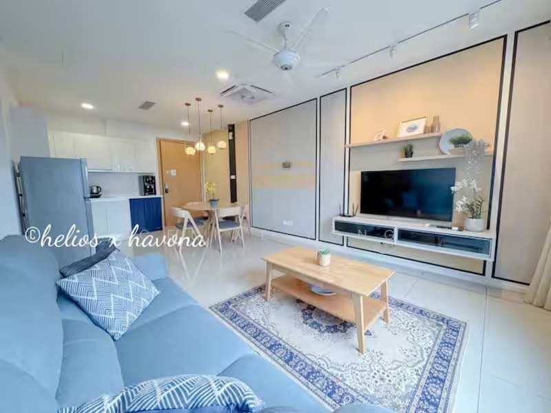 Servis Apartment untuk Dijual di Suasana Iskandar Malaysia - Celine Yong - Living Room - PropertyGuru.com.my