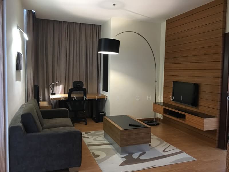 Service Residence for Rent at Dua Sentral - Samantha Chooi - Living Room - PropertyGuru.com.my