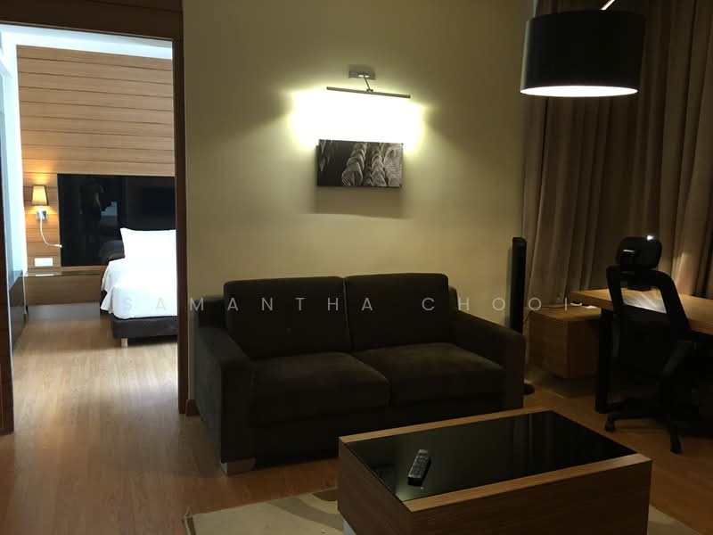 Service Residence for Rent at Dua Sentral - Samantha Chooi - Living Room - PropertyGuru.com.my