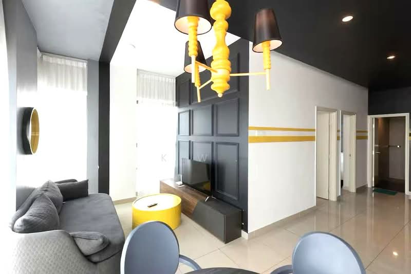 Servis Apartment untuk Disewa di Arte Plus - Kew . - Living Room - PropertyGuru.com.my