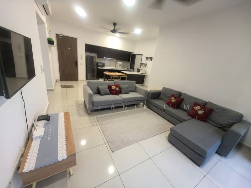 Servis Apartment untuk Disewa di Setia City Residences - Stephanie Lim - Living Room - PropertyGuru.com.my