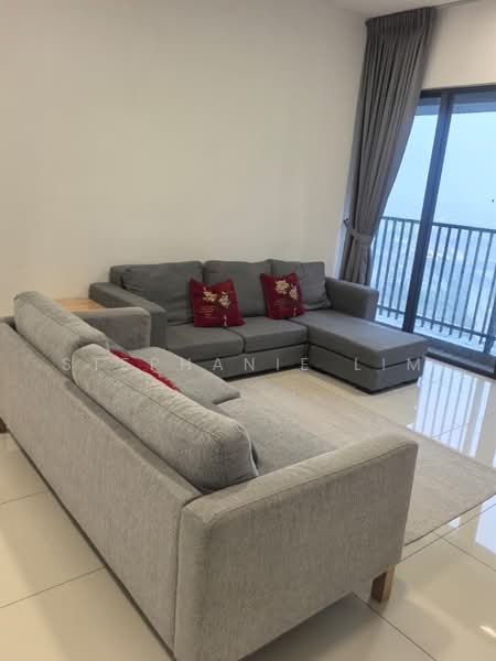 Servis Apartment untuk Disewa di Setia City Residences - Stephanie Lim - Living Room - PropertyGuru.com.my