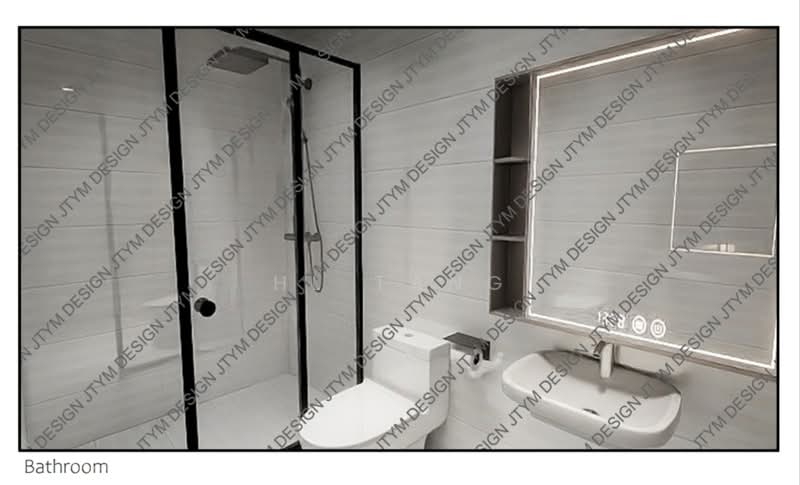 Service Residence for Rent at Edelweiss @ Tropicana Gardens - HL Tang - Bathroom - PropertyGuru.com.my