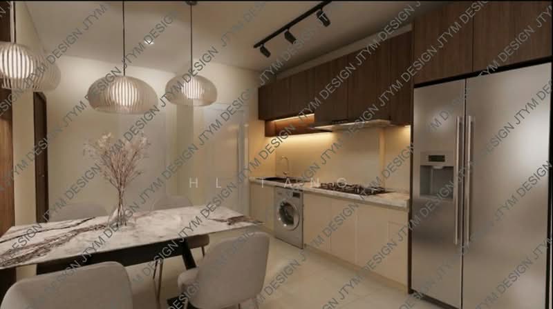 Servis Apartment untuk Disewa di Edelweiss @ Tropicana Gardens - HL Tang - Kitchen - PropertyGuru.com.my