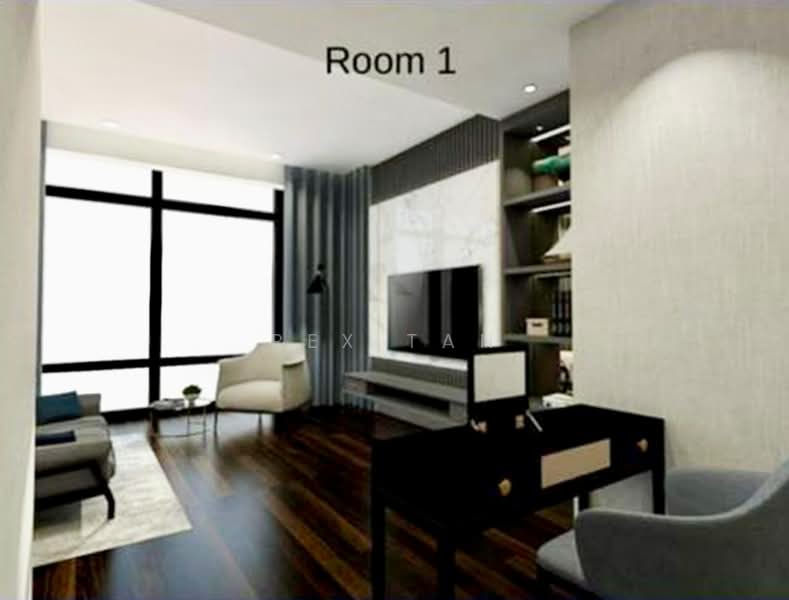 Servis Apartment untuk Disewa di Four Seasons Place - Rex Tan - Living Room - PropertyGuru.com.my