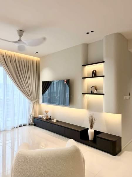 Kondominium untuk Dijual di Sunway Alishan Residences - Rex Tan - Living Room - PropertyGuru.com.my