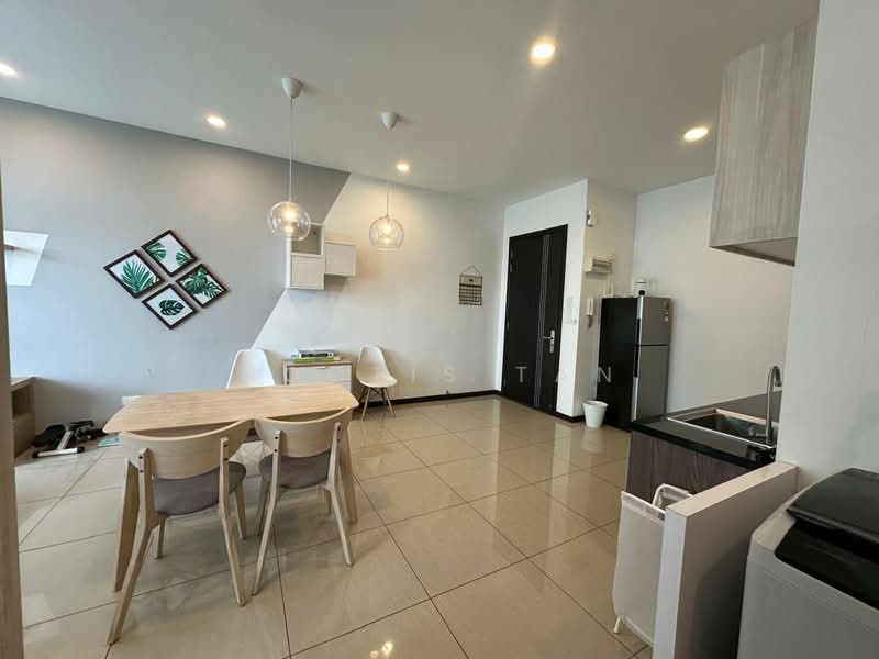 Service Residence for Sale at Molek Regency - Noctis Tan - Living Room - PropertyGuru.com.my
