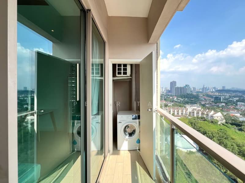 Servis Apartment untuk Disewa di Dorsett Residences Sri Hartamas - Peter Tan - Balcony - PropertyGuru.com.my
