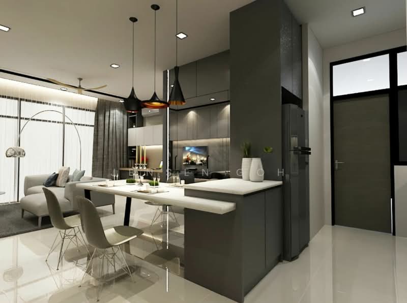 Service Residence for Rent at 8Scape Residence @ Sutera - Jensen Goh - Living Room - PropertyGuru.com.my