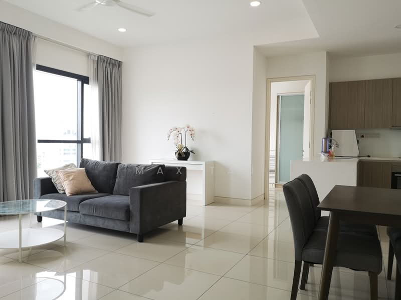 Service Residence for Sale at Arnica @ Tropicana Gardens - Max Tan - Living Room - PropertyGuru.com.my