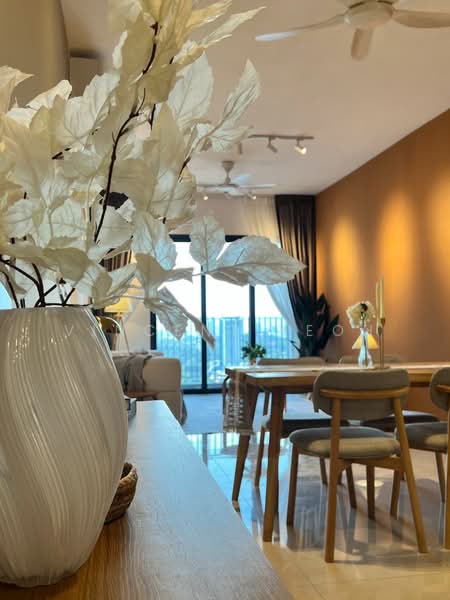 Service Residence for Rent at Sunway Belfield - Vincent Yeoh - Living Room - PropertyGuru.com.my